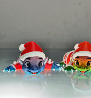 Cute Santa Dragons