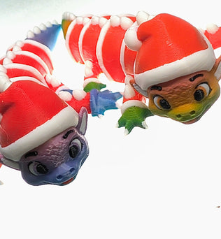 Cute Santa Dragons